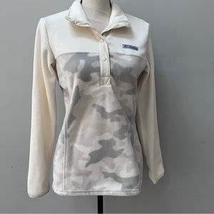 Columbia Women's Benton Springs Printed 1/2 Snap size XS